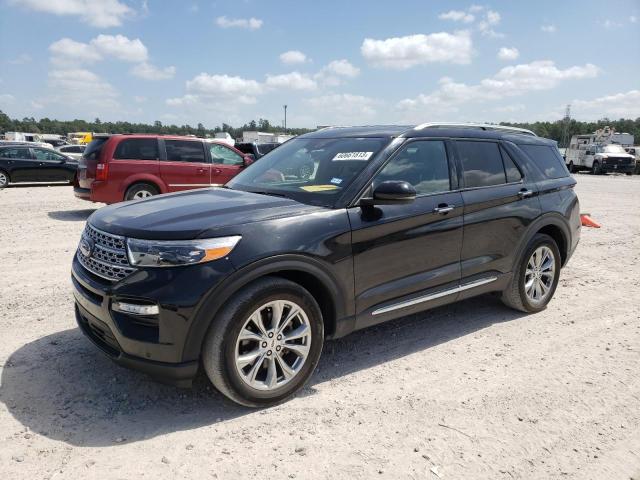 FORD EXPLORER L 2020 with VIN 1FMSK8FHXLGC04827 - Photo from auction