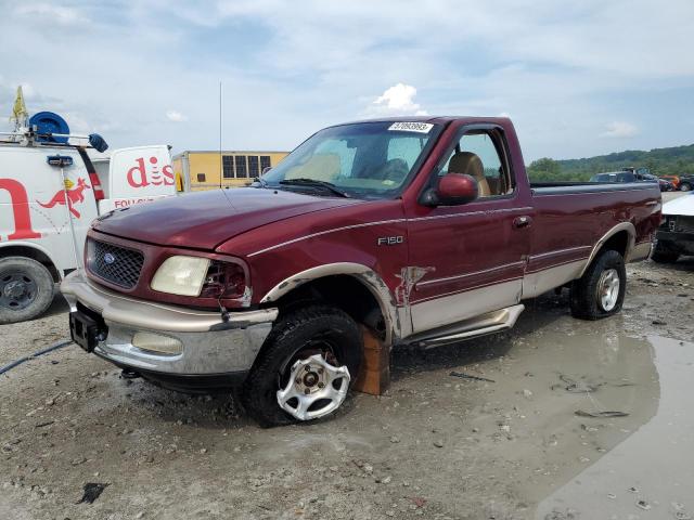 FORD F150 1997 with VIN 1FTDF18W8VKC92443 - Photo from auction