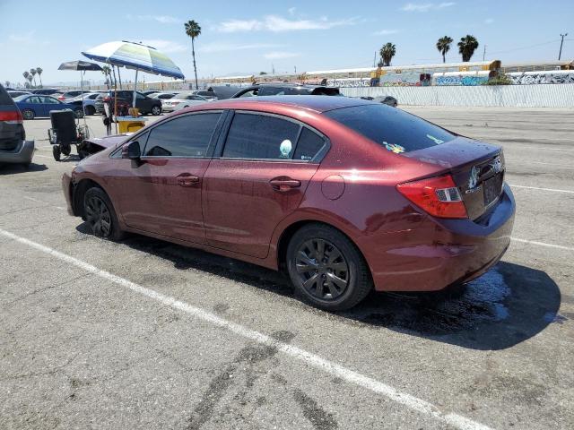 Photo 2 from auction – 2012 HONDA CIVIC LX with VIN 19XFB2F5XCE303608