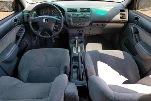 Photo 8 from auction – 2001 HONDA CIVIC EX with VIN 2HGES26761H572303