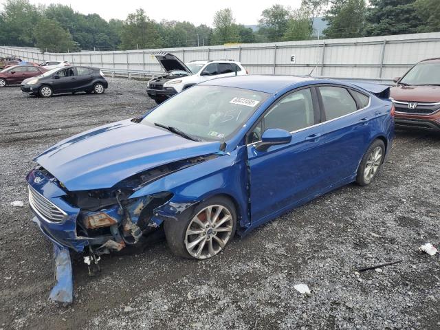 FORD FUSION SE 2017 with VIN 3FA6P0HDXHR122038 - Photo from auction