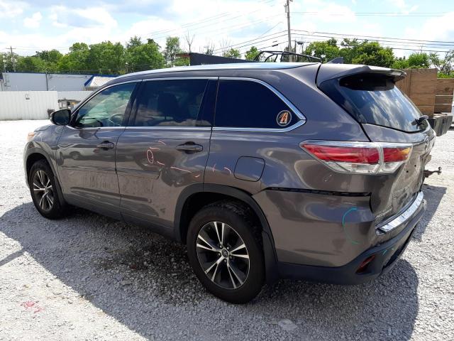Фото 2 с аукциона – 2016 TOYOTA HIGHLANDER с VIN 5TDJKRFH8GS317645