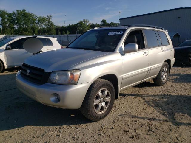TOYOTA HIGHLANDER 2007 with VIN JTEDP21A470134015 - Photo from auction