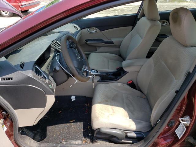 Photo 7 from auction – 2014 HONDA CIVIC LX with VIN 19XFB2F57EE082472