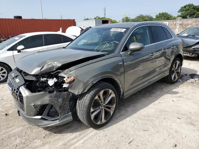 Photo 1 from auction – 2020 AUDI Q3 PREMIUM with VIN WA1EECF38L1085009