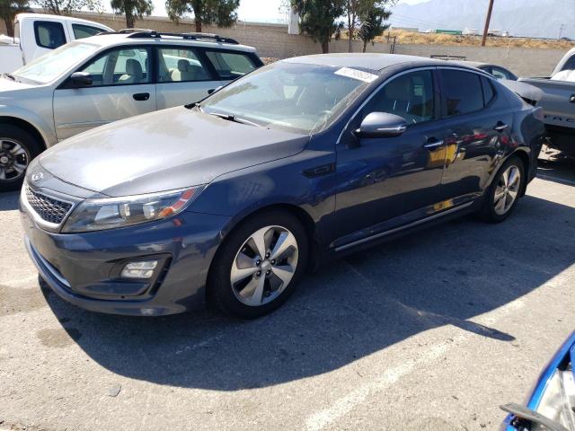 KIA OPTIMA HYB 2014 مع رقم تعريف المركبة KNAGN4AD5E5071355 - صورة من المزاد