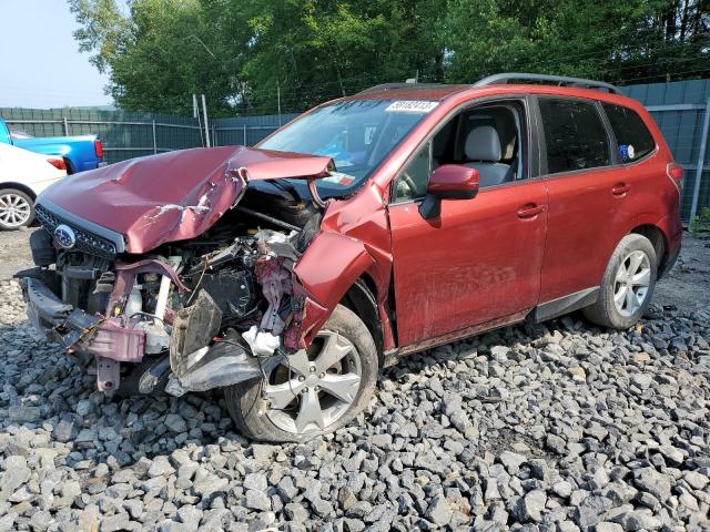SUBARU FORESTER 2 2015 with VIN JF2SJADC5FH504698 - Photo from auction