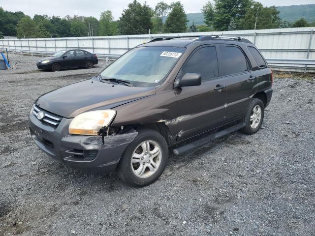 KIA SPORTAGE E 2008 مع رقم تعريف المركبة KNDJF723587494636 - صورة من المزاد