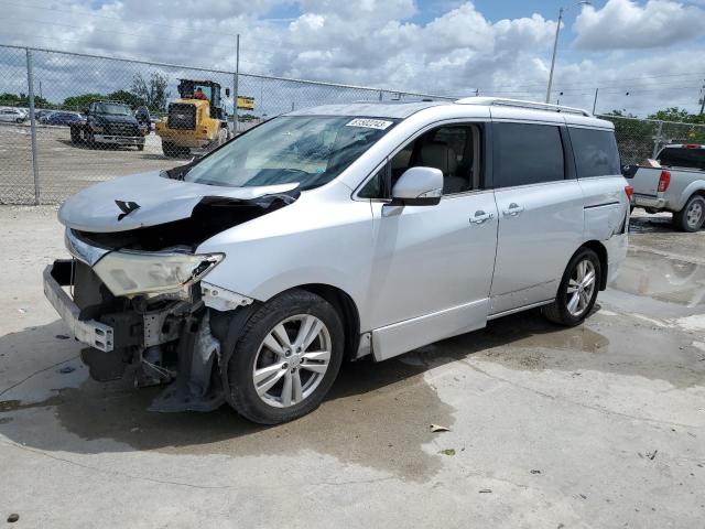 NISSAN QUEST 2011 with VIN JN8AE2KPXB9007827 - Photo from auction
