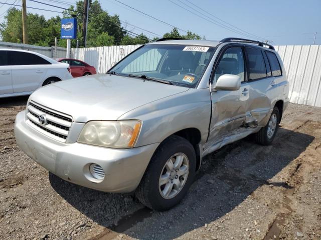 TOYOTA HIGHLANDER 2003 with VIN JTEGF21A030081369 - Photo from auction