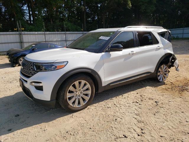 FORD EXPLORER L 2020 with VIN 1FMSK7FH3LGA33347 - Photo from auction