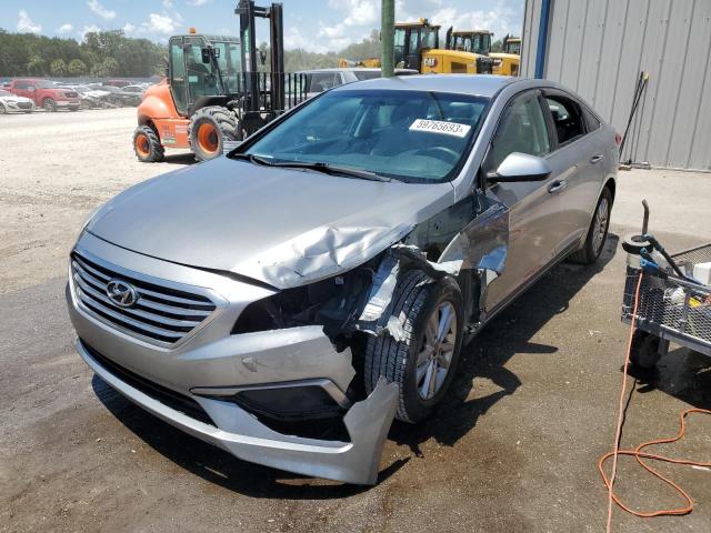 HYUNDAI SONATA SE 2017 with VIN 5NPE24AF4HH445298 - Photo from auction
