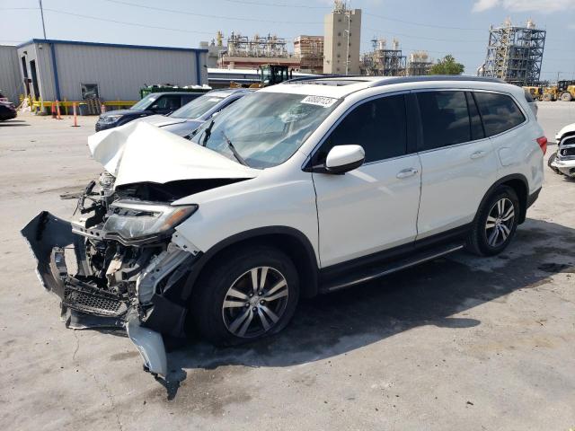 HONDA PILOT EXL 2016 with VIN 5FNYF5H57GB009840 - Photo from auction