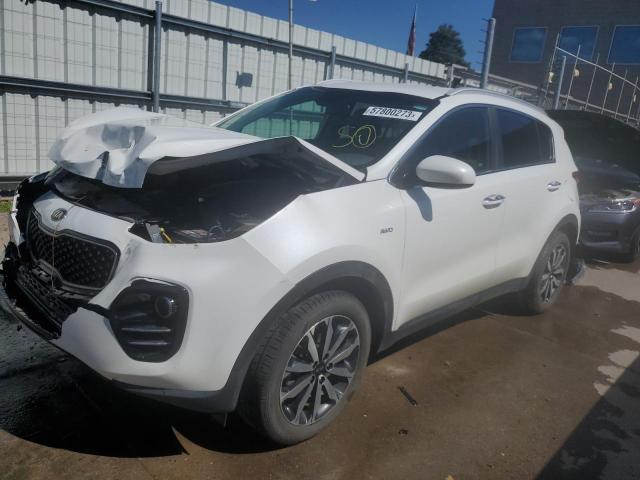 KIA SPORTAGE E 2017 with VIN KNDPNCAC4H7245588 - Photo from auction