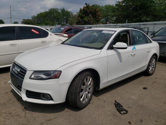 AUDI A4 PREMIUM 2011 with VIN WAUFFAFL8BN039809 - Photo from auction