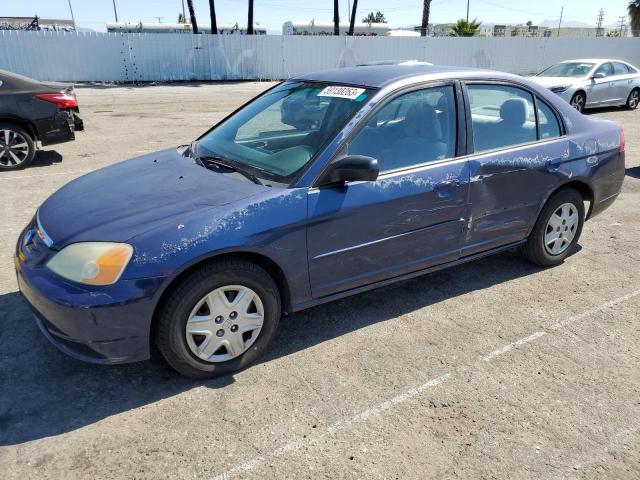 Photo 1 from auction – 2003 HONDA CIVIC LX with VIN 2HGES16563H621821