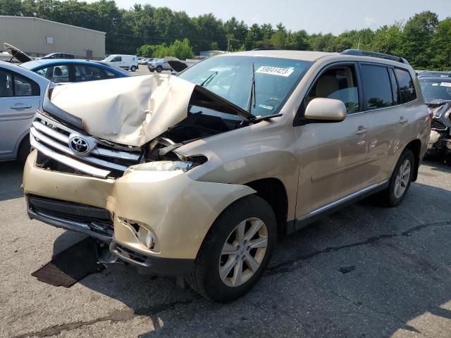 TOYOTA HIGHLANDER 2012 with VIN 5TDBK3EH3CS117768 - Photo from auction