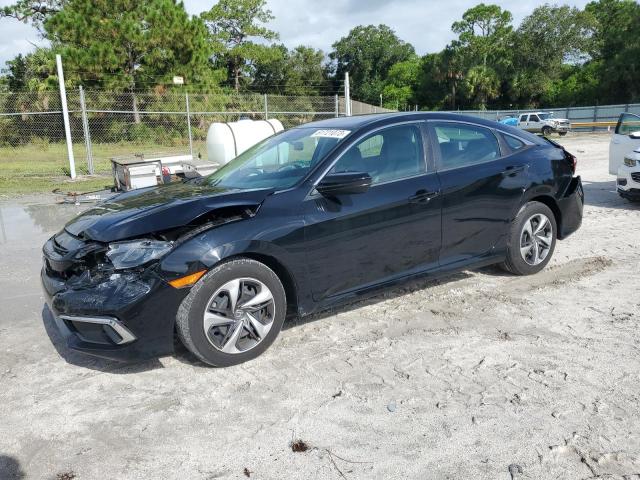 HONDA CIVIC LX 2019 with VIN 19XFC2F63KE025252 - Photo from auction
