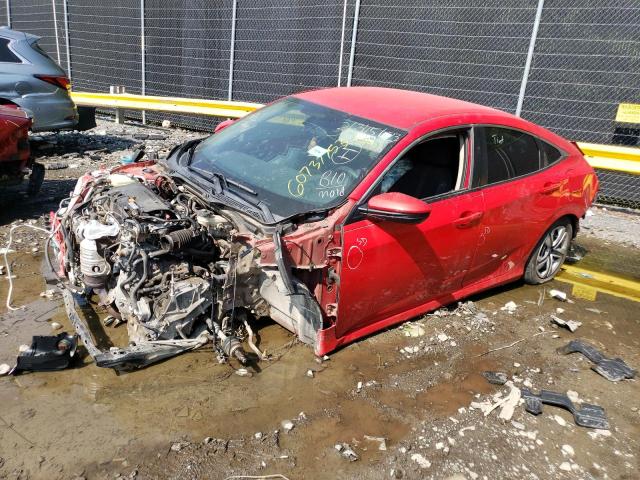 HONDA CIVIC LX 2017 with VIN 2HGFC2F52HH515669 - Photo from auction