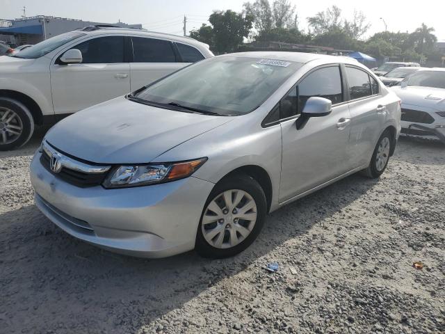 HONDA CIVIC LX 2012 with VIN 2HGFB2F57CH570968 - Photo from auction