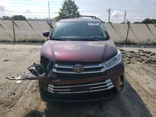 Фото 5 с аукциона – 2018 TOYOTA HIGHLANDER с VIN 5TDBZRFH1JS881452