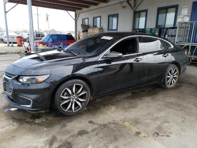 CHEVROLET MALIBU LT 2018 with VIN 1G1ZD5ST0JF277366 - Photo from auction
