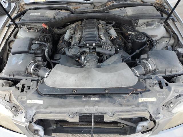 Photo 11 from auction – 2007 BMW 750 with VIN WBAHN83507DT70410
