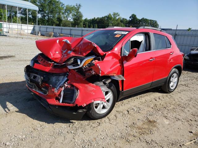 CHEVROLET TRAX 1LT 2020 with VIN KL7CJLSB1LB341620 - Photo from auction