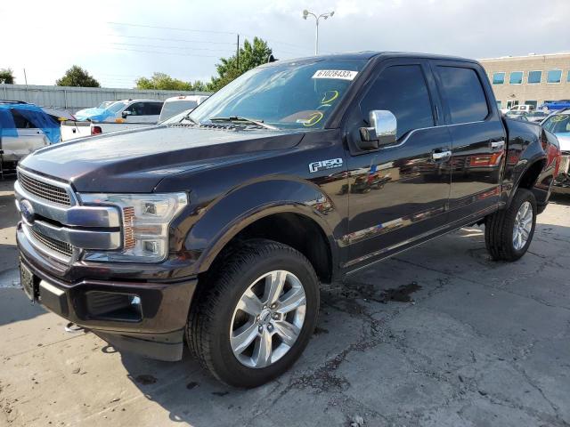 FORD F150 SUPER 2019 with VIN 1FTEW1E42KFD10396 - Photo from auction