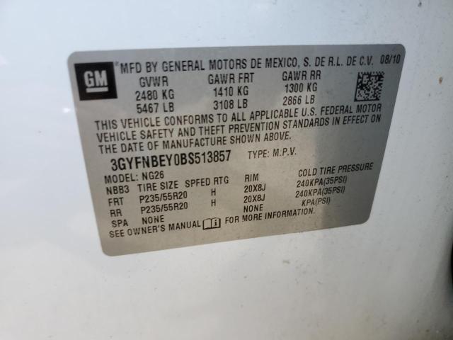 Photo 14 from auction – 2011 CADILLAC SRX PERFOR with VIN 3GYFNBEY0BS513857