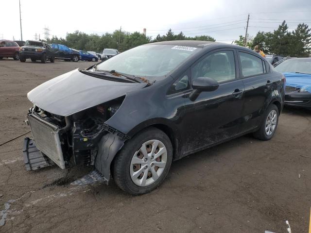KIA RIO LX 2013 with VIN KNADM4A34D6115156 - Photo from auction