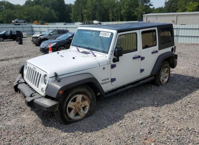 JEEP WRANGLER U 2017 with VIN 1C4BJWDG1HL699214 - Photo from auction