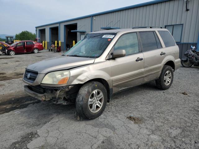 Photo 1 from auction – 2004 HONDA PILOT EXL with VIN 2HKYF18574H554295