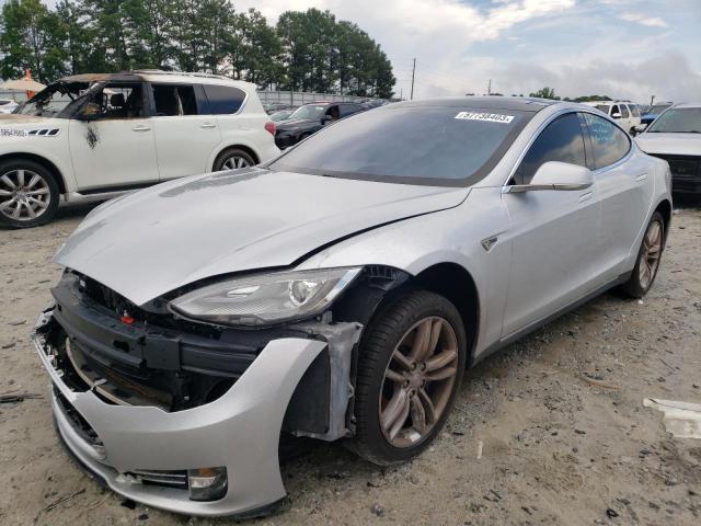 TESLA MODEL S 2013 with VIN 5YJSA1DN2DFP05875 - Photo from auction