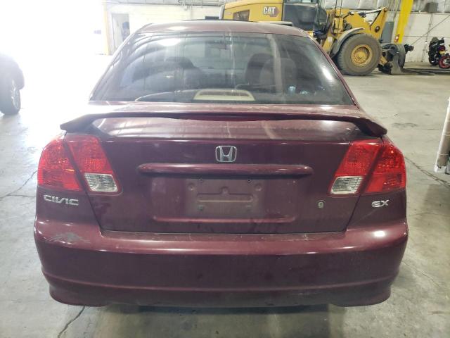 Photo 6 from auction – 2004 HONDA CIVIC EX with VIN 2HGES26774H614904