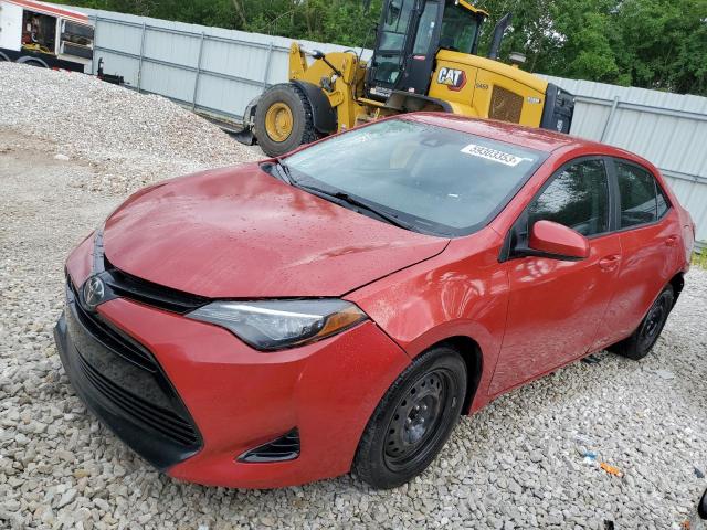 TOYOTA COROLLA L 2018 with VIN 5YFBURHE2JP839060 - Photo from auction