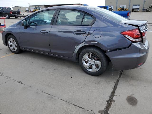 Photo 2 from auction – 2015 HONDA CIVIC LX with VIN 19XFB2F57FE039977