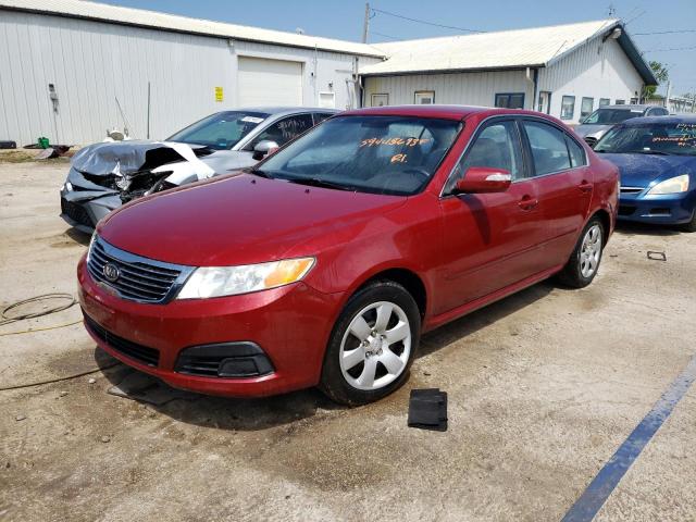 KIA OPTIMA LX 2009 with VIN KNAGE228X95321572 - Photo from auction
