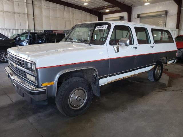 CHEVROLET SUBUR 1500 1990 with VIN 1GNEV16K3LF123743 - Photo from auction