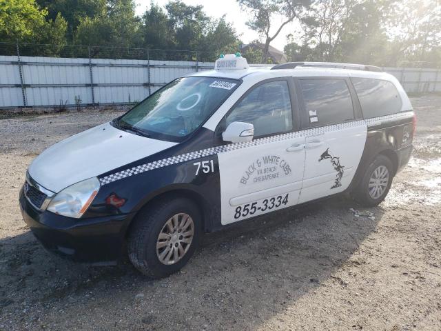 KIA SEDONA LX 2012 with VIN KNDMG4C79C6430348 - Photo from auction