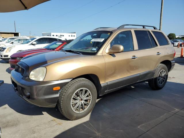 HYUNDAI SANTA FE G 2003 with VIN KM8SC13E73U548261 - Photo from auction