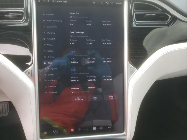Photo 9 from auction – 2017 TESLA MODEL S with VIN 5YJSA1E10HF219129