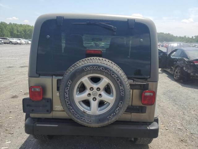 Photo 6 from auction – 2005 JEEP WRANGLER X with VIN 1J4FA39S85P352698