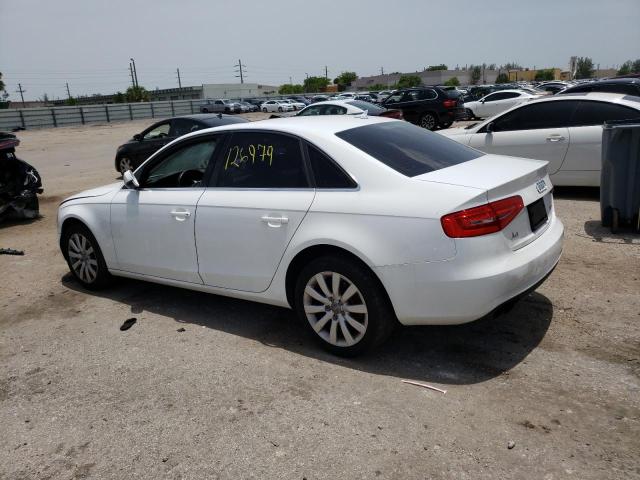 Photo 2 from auction – 2013 AUDI A4 PREMIUM with VIN WAUAFAFL2DN042928