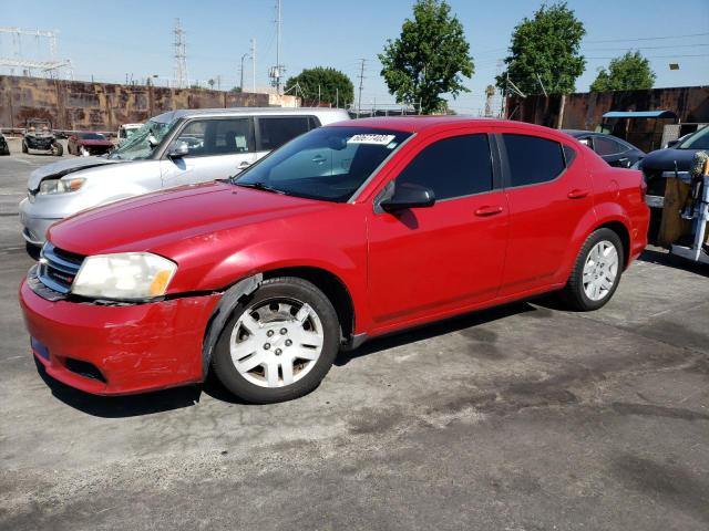 DODGE AVENGER SE 2014 with VIN 1C3CDZAB5EN154353 - Photo from auction