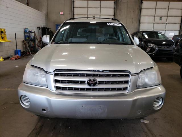 Photo 5 from auction – 2003 TOYOTA HIGHLANDER with VIN JTEGF21A430084937