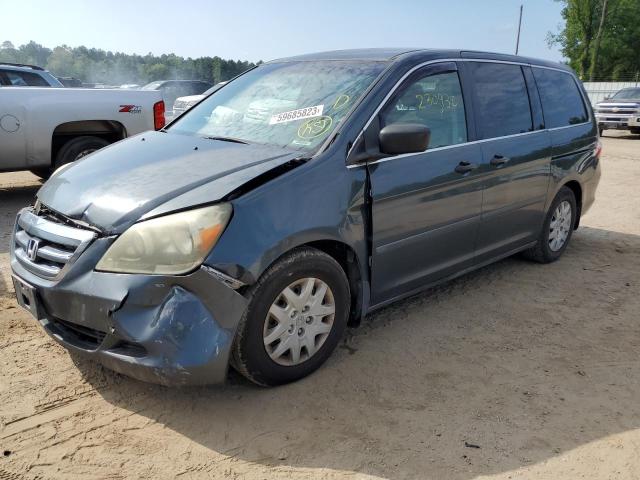 HONDA ODYSSEY LX 2006 with VIN 5FNRL38266B020091 - Photo from auction