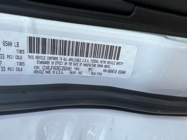 Photo 10 from auction – 2014 JEEP GRAND CHER with VIN 1C4RJFAG9EC262401