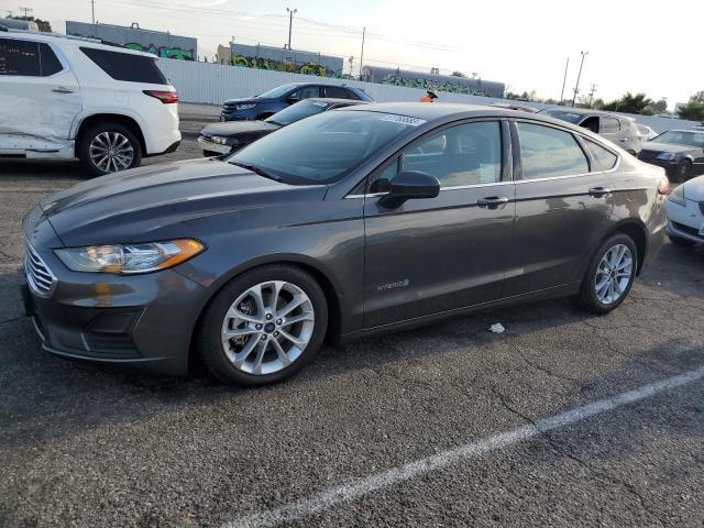 FORD FUSION SE 2019 with VIN 3FA6P0LU9KR200520 - Photo from auction