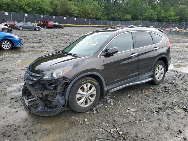 Photo 1 from auction – 2014 HONDA CR-V EXL with VIN 5J6RM4H72EL010968